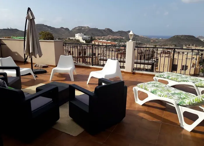 Amazing Terrace In Aguilas